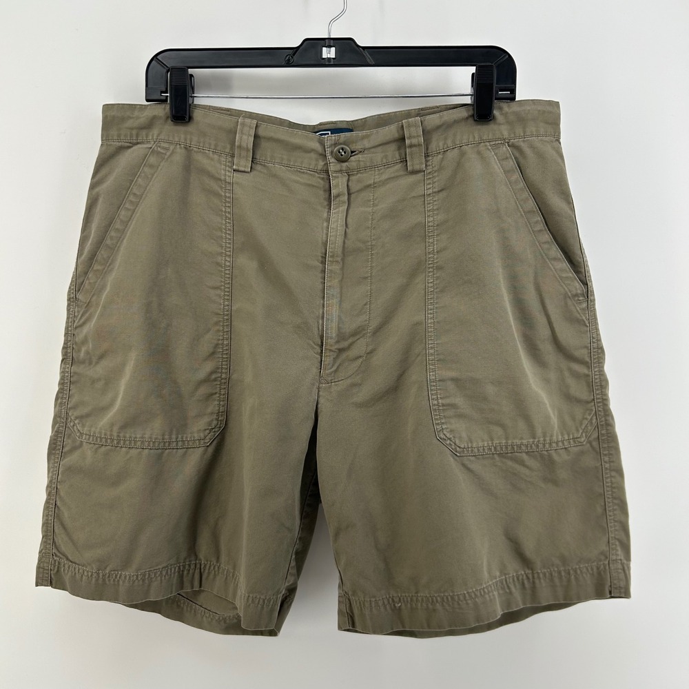Polo Ralph Lauren Cargo Shorts Mens 36 Green Vintage Cotton Utility Gorpcore